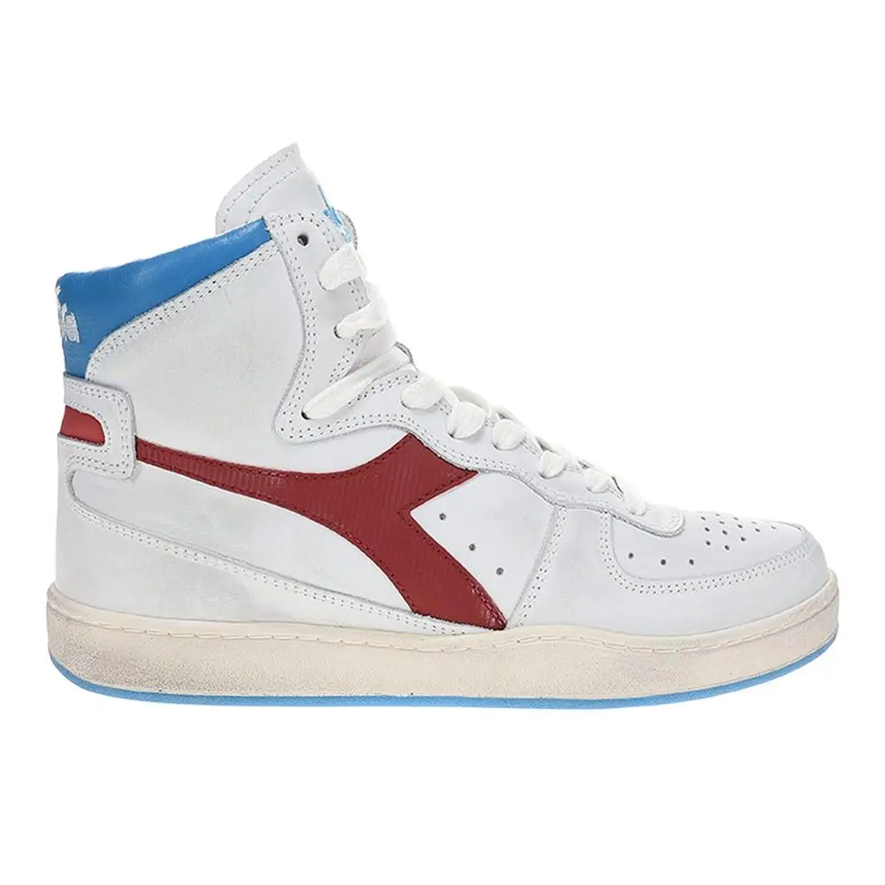 Diadora shoes - diadora Mi Basket Used High Top - 158569-C0803 - White 4