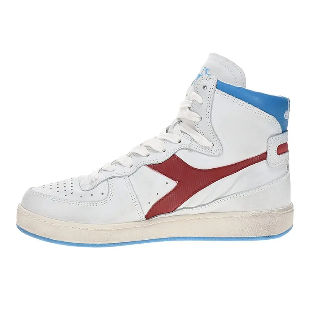 Diadora shoes - diadora Mi Basket Used High Top - 158569-C0803 - White 6