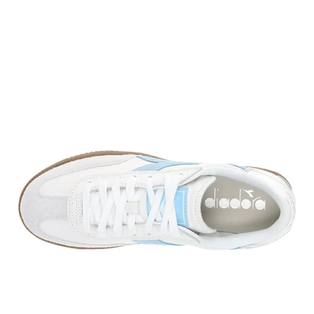 Diadora shoes - diadora Trainer Metallic Lace Up - 181918-C7425 - Blue, White 2