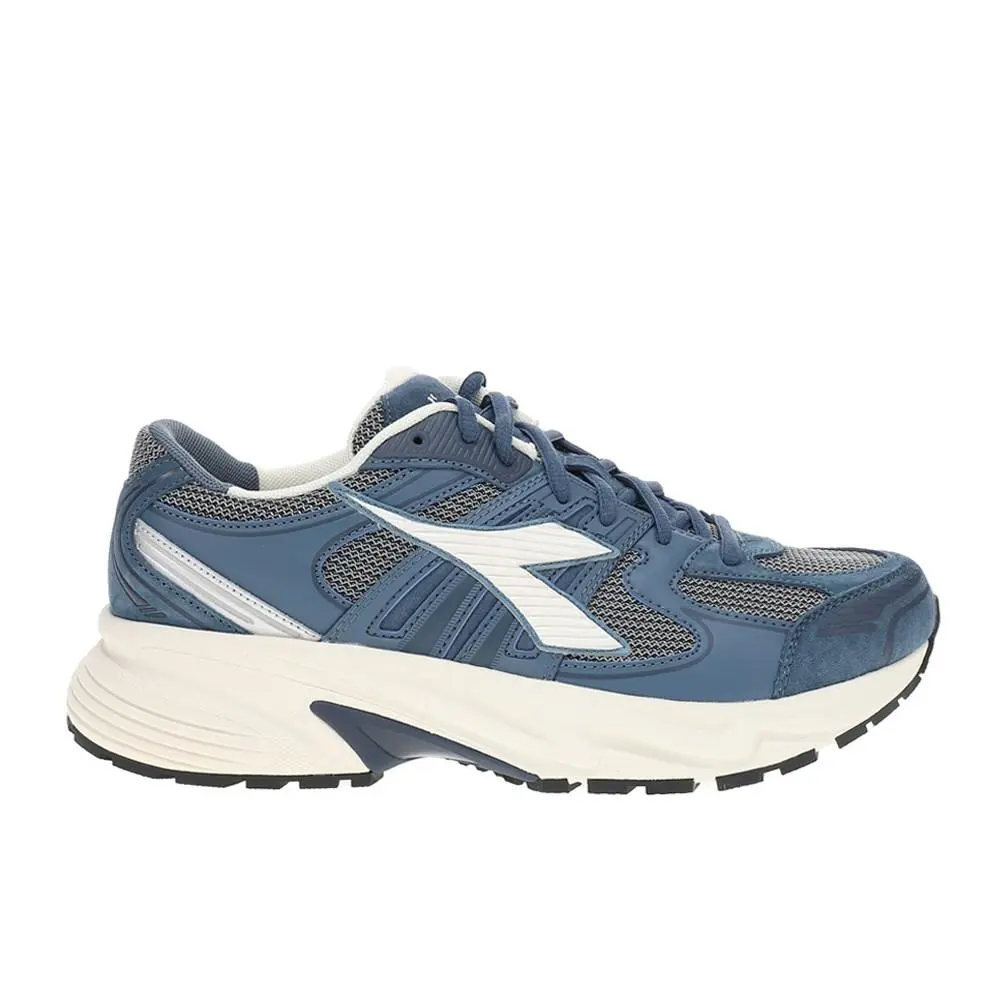 Diadora Mythos Star Pigskin Running Mens Blue Sneakers Athletic Shoes 181245-60