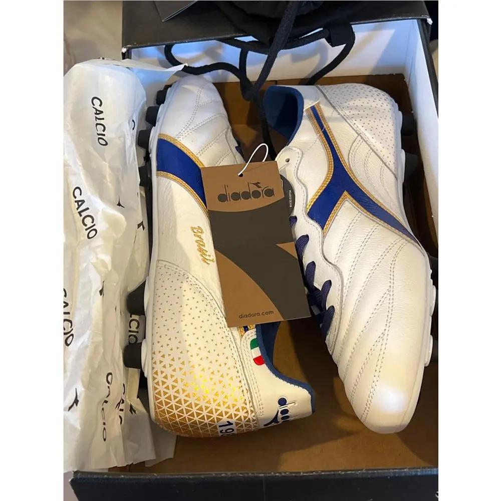 Diadora shoes - 179595-D0953 - 179595-D0953 - blue and white 4