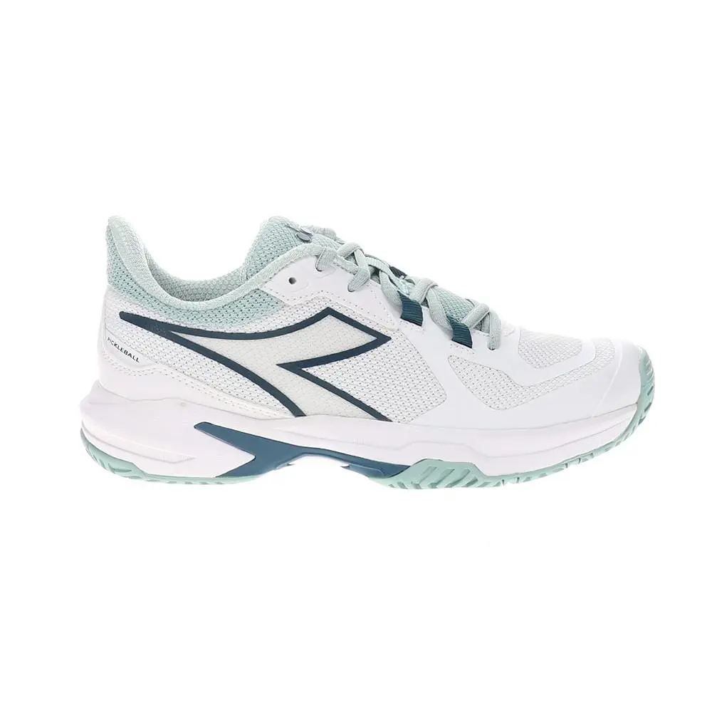 Diadora Trofeo 2 Ag Pickleball Womens Blue White Sneakers Athletic Shoes 17910