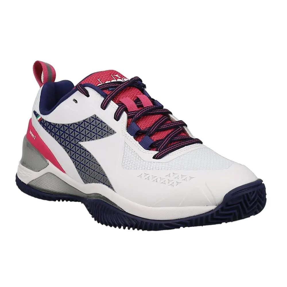 Diadora shoes - diadora Blushield Torneo 2 Clay Tennis - 179505-D0257 - White 0