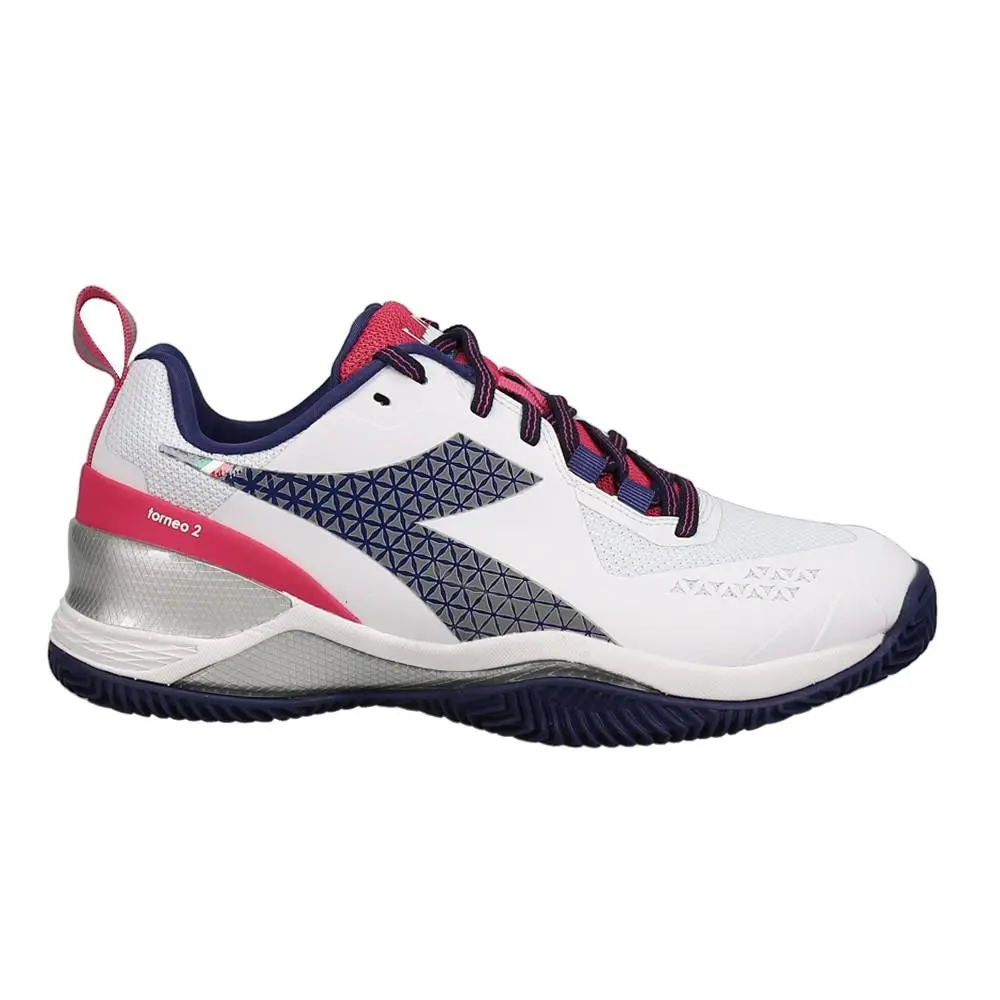 Diadora shoes - diadora Blushield Torneo 2 Clay Tennis - 179505-D0257 - White 4