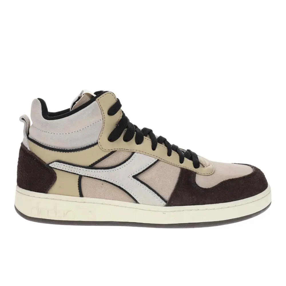 Diadora shoes - diadora Magic Basket Demi Treated Lace Up - 179780-C5956 - Beige 4