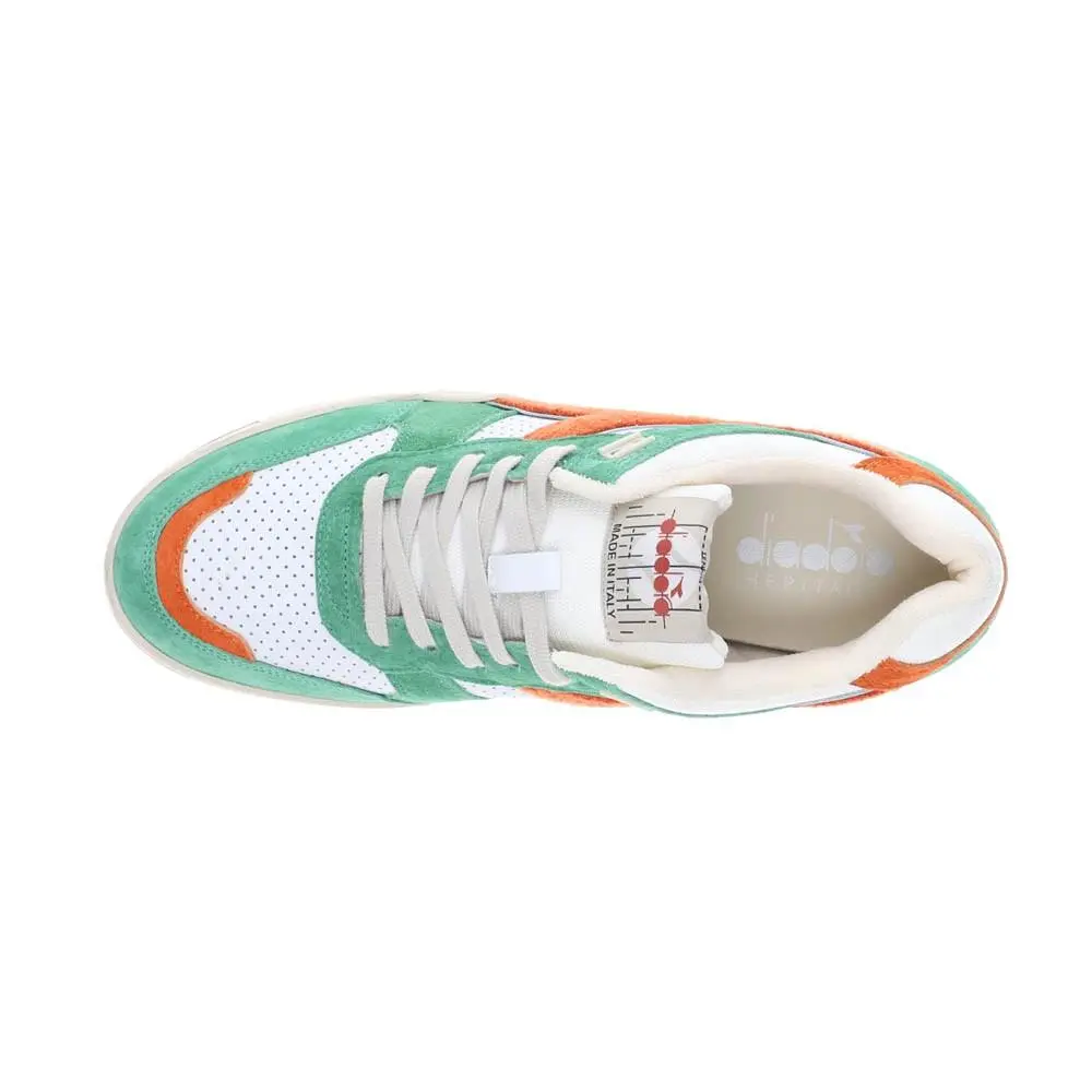 Diadora shoes - diadora B.560 Used Rr Italia Lace Up - 180481-30095 - Green 2