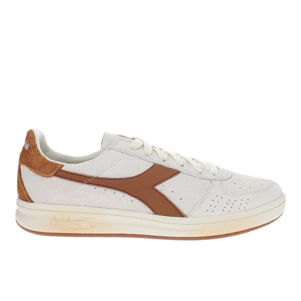 Diadora B.elite Ascesa Lace Up Mens Brown Off White Sneakers Casual Shoes 1815