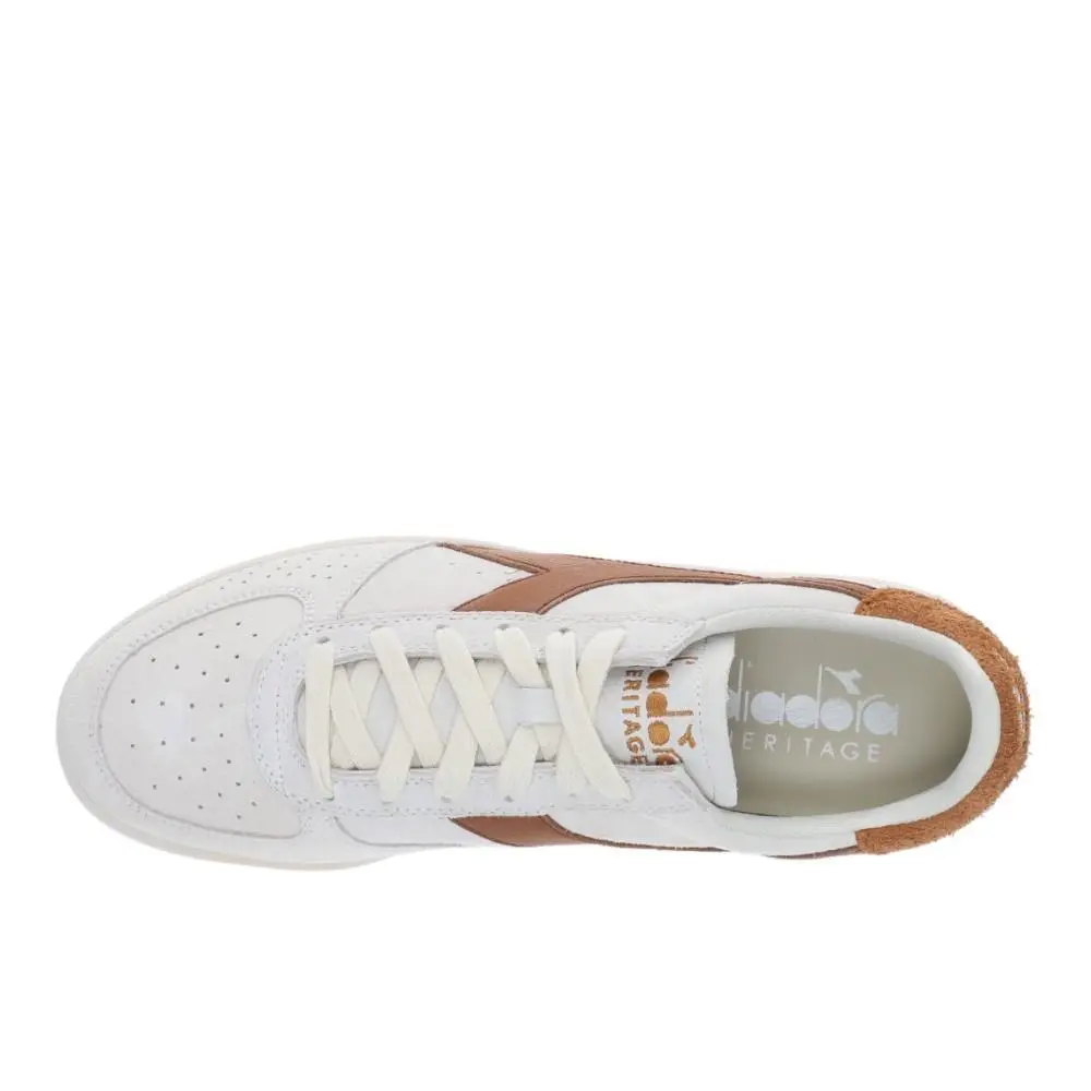 Diadora shoes - diadora B.Elite Ascesa Lace Up - 181582-20008 - Brown, Off White 9