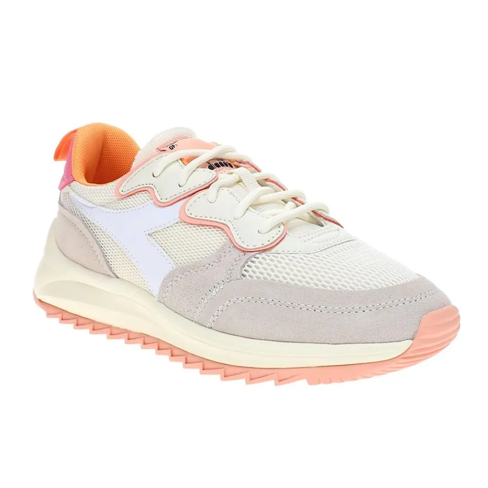 Diadora shoes - diadora Jolly Suede Mesh Lace Up - 179561-C9480 - White 0