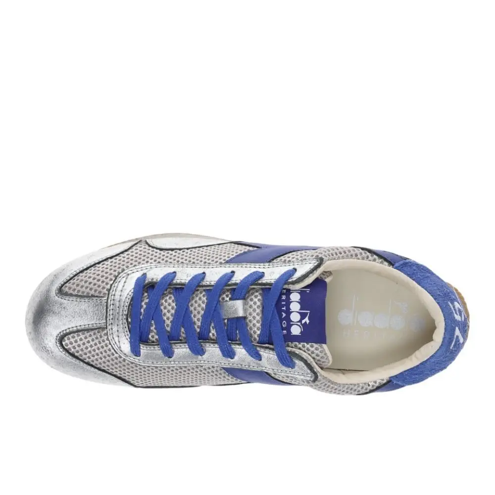 Diadora shoes - diadora Equipe Stellar Sw Heritage Lace Up - 181981-C3144 - Blue, Silver 2