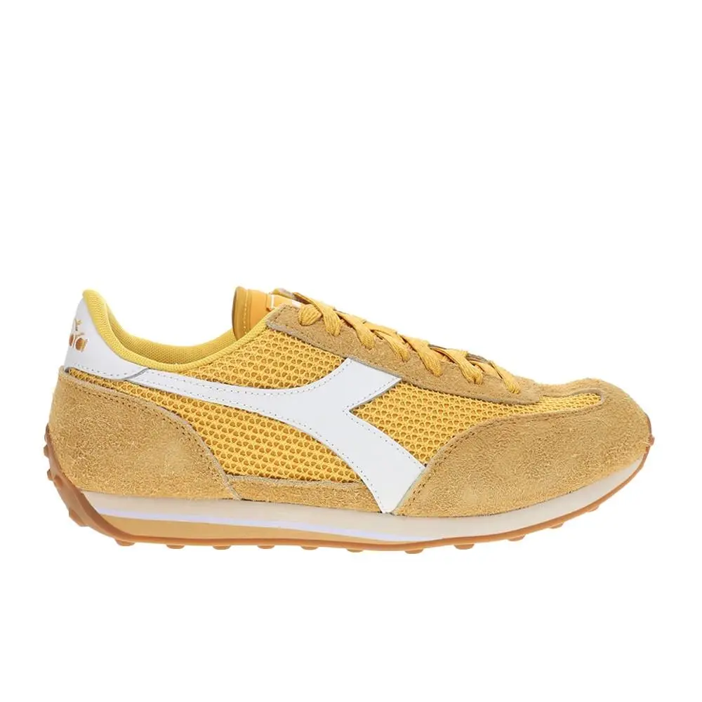 Diadora Rally Lace Up Mens Yellow Sneakers Casual Shoes 181563-35037