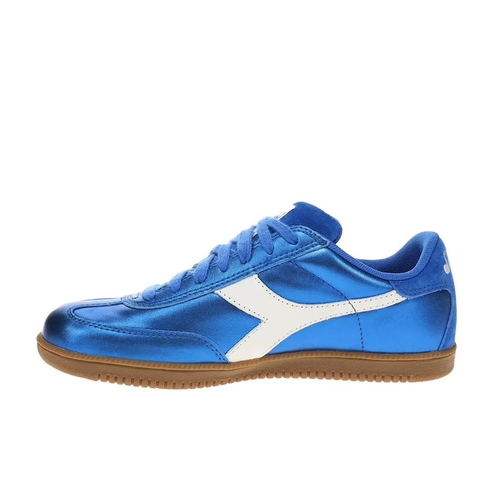 Diadora shoes - diadora Trainer Metallic Lace Up - 181987-60084 - Blue 1