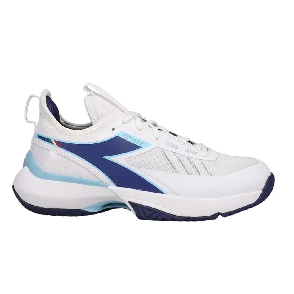 Diadora Finale All Ground Tennis Womens White Sneakers Athletic Shoes 179358-C4