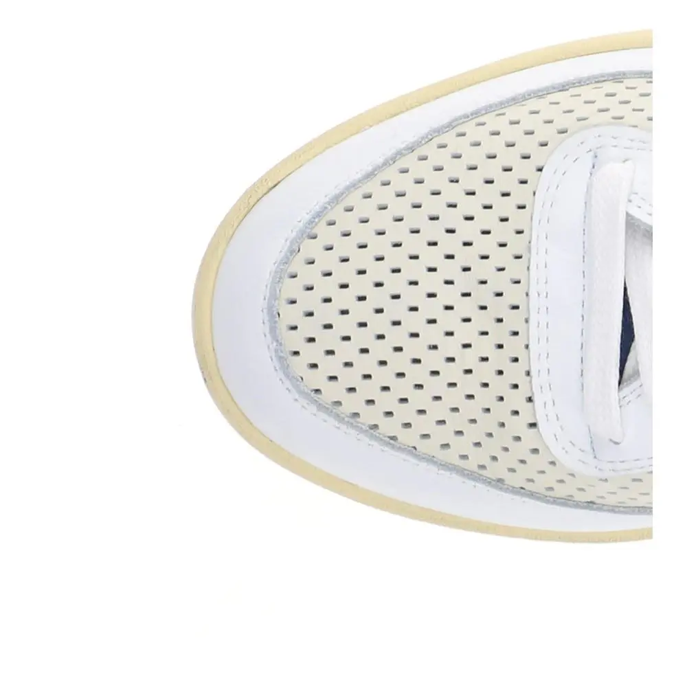 Diadora shoes - diadora Mi Basket Punched Italia Lace Up - 179702-C8585 - White (UPC: 197020127319) 5