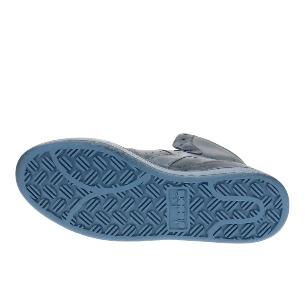 Diadora shoes - diadora Mi Basket Used Terry High Top - 180205-60095 - Blue (UPC: 197020124417) 3