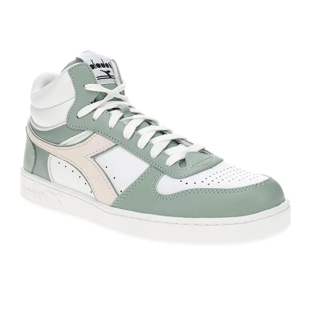 Diadora shoes - diadora Magic Basket Demi Leather High Top - 179567-D0606 - White (UPC: 197020137233) 0