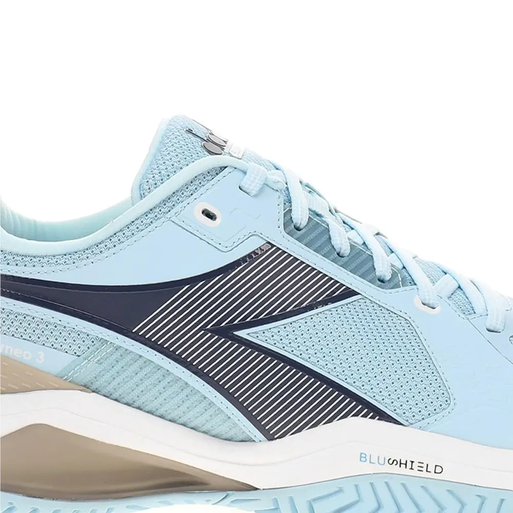 Diadora shoes - diadora Blushield Torneo 3 All Ground Tennis - 181467-D1291 - Blue (UPC: 197020455900) 4