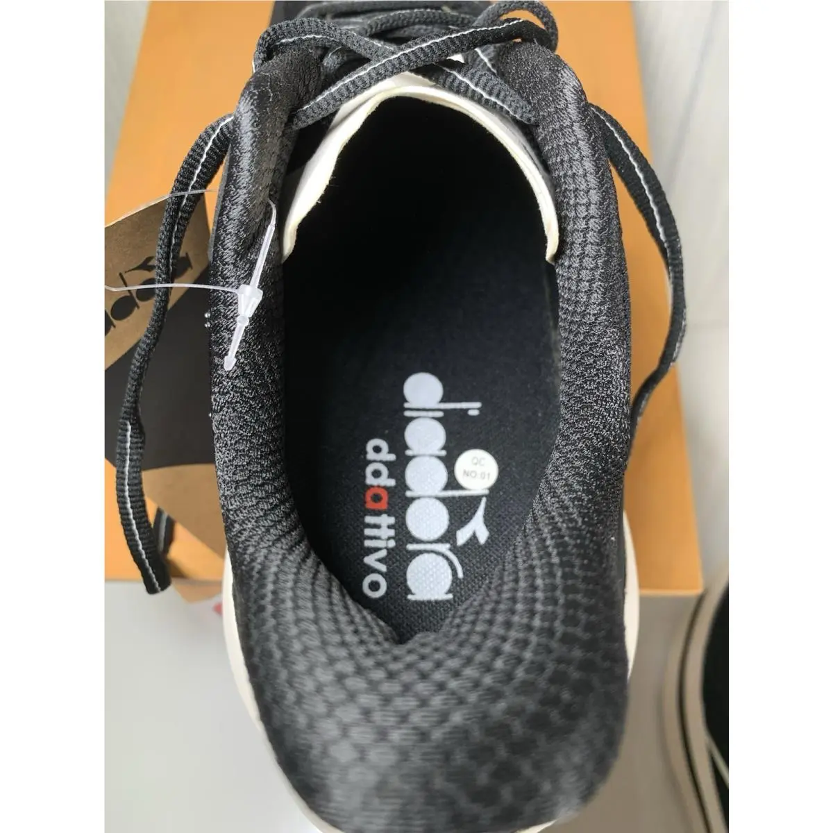 Diadora shoes - Diadora cellula - cellula - Black Whisper White 8