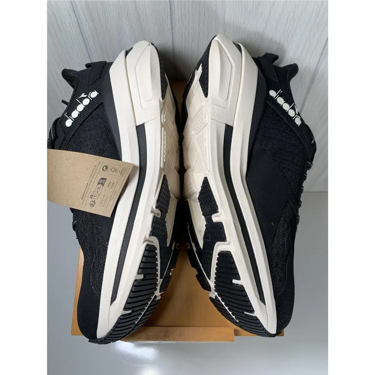 Diadora shoes - Diadora cellula - cellula - Black Whisper White 4