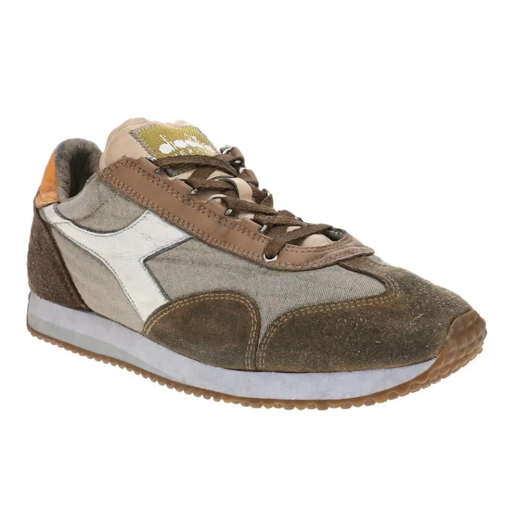 Diadora shoes - diadora Equipe H Dirty Stone Wash Evo Lace Up - 174736-25055 - Beige (UPC: 197020118195) 0