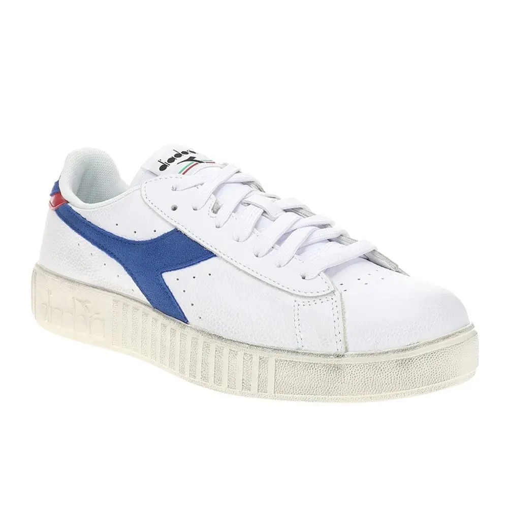 Diadora shoes - diadora Game Step Premium Wax Lace Up - 179571-D0299 - White (UPC: 193867975540) 0