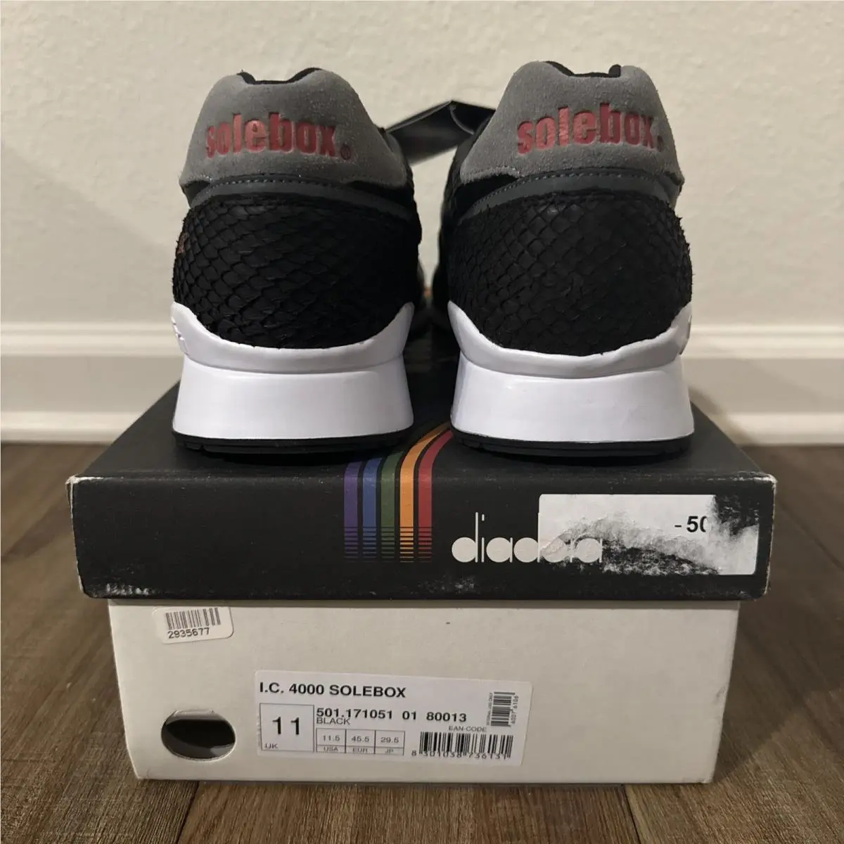 Diadora shoes - Diadora Solebox - Solebox - Black 7