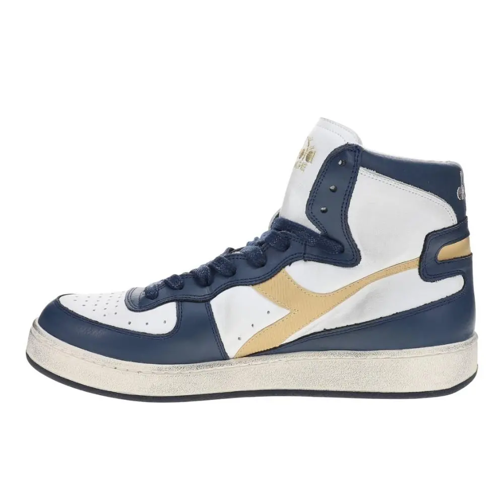 Diadora shoes - diadora Mi Basket Used High Top - 158569-C3130 - White (UPC: 197020119192) 1