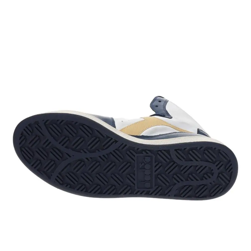 Diadora shoes - diadora Mi Basket Used High Top - 158569-C3130 - White (UPC: 197020119192) 3
