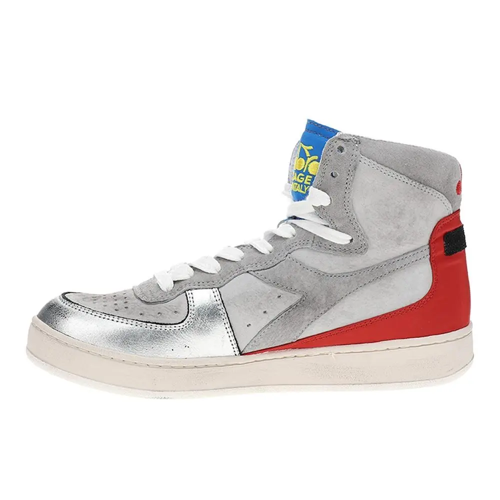 Diadora shoes - diadora Mi Basket Rally Italia High Top - 179696-75041 - Grey (UPC: 197020124967) 1