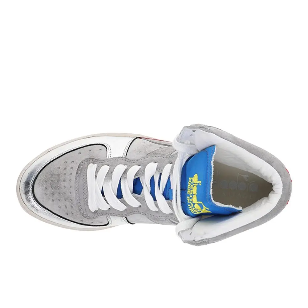 Diadora shoes - diadora Mi Basket Rally Italia High Top - 179696-75041 - Grey (UPC: 197020124967) 2