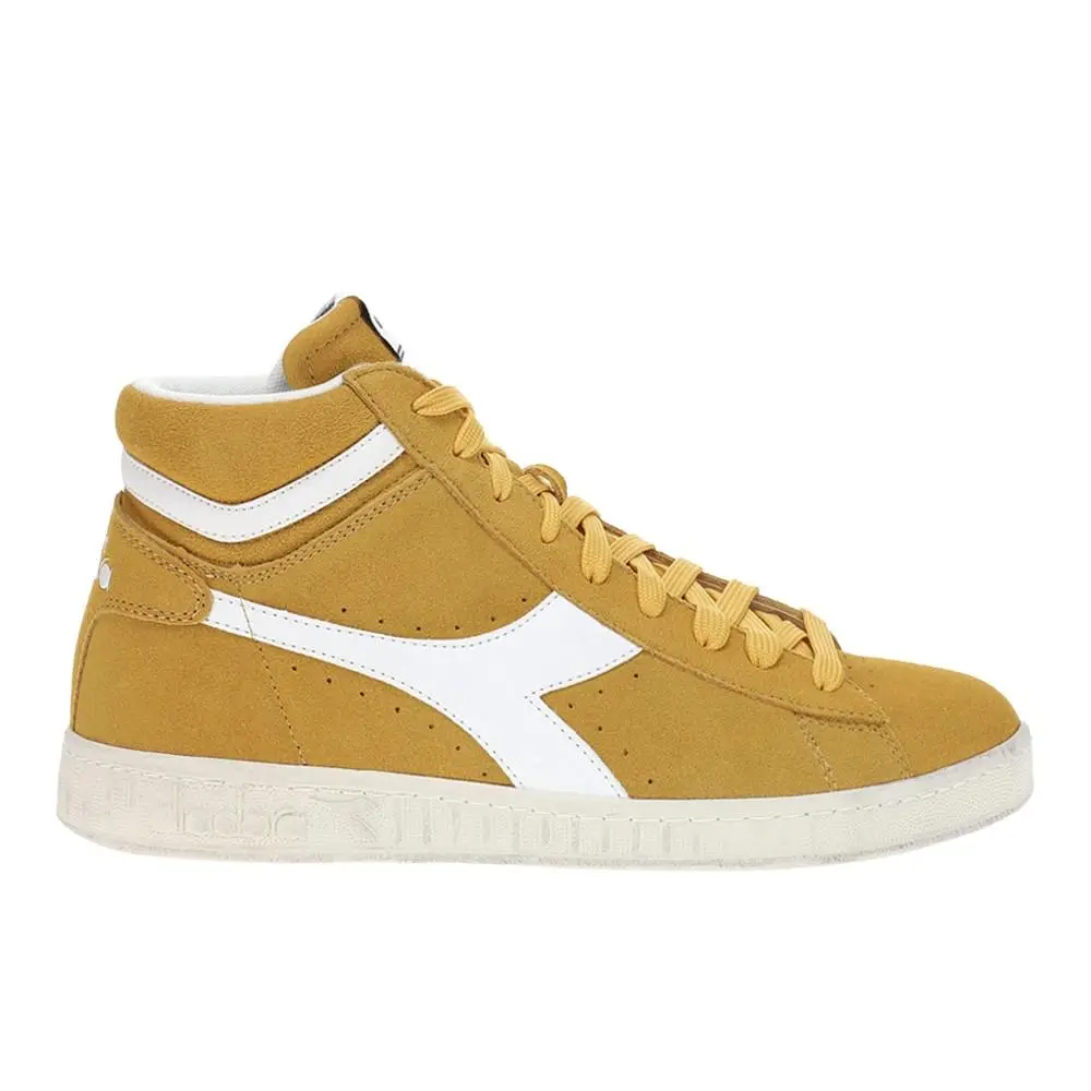 Diadora Game Suede Waxed High Top Lace Up Mens Size 10 M Sneakers Casual Shoes