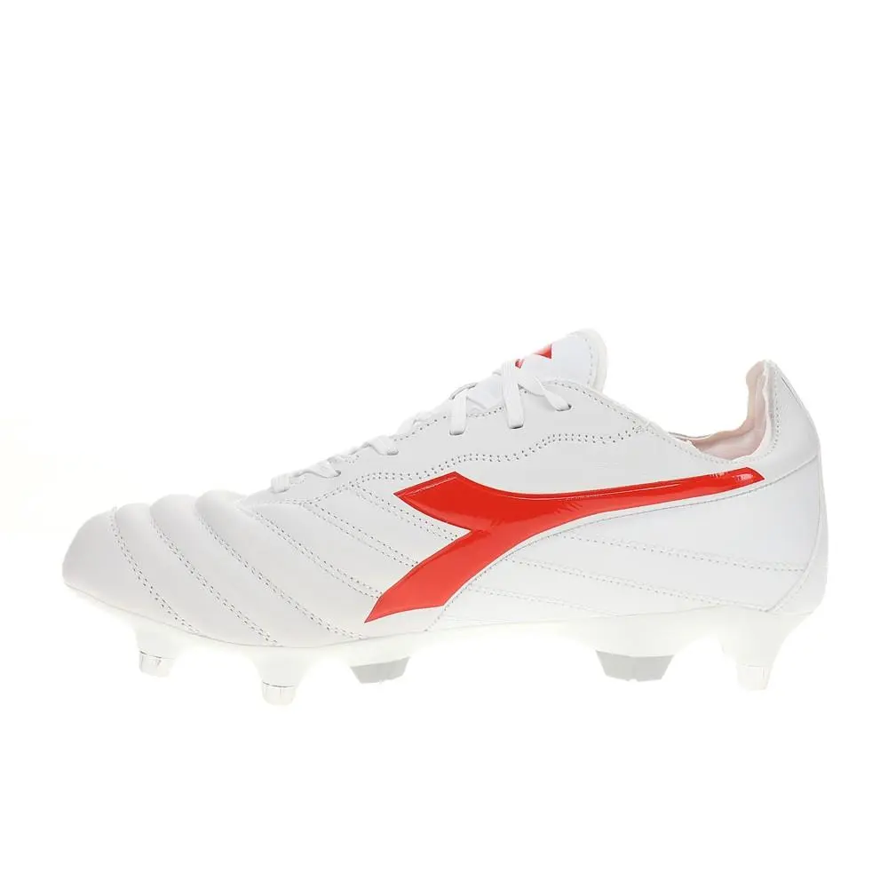 Diadora shoes - diadora Brasil Elite 2 Lightweight Mph Firm Ground Soccer Cleats - 179062-C9981 - White (UPC: 193867799603) 1