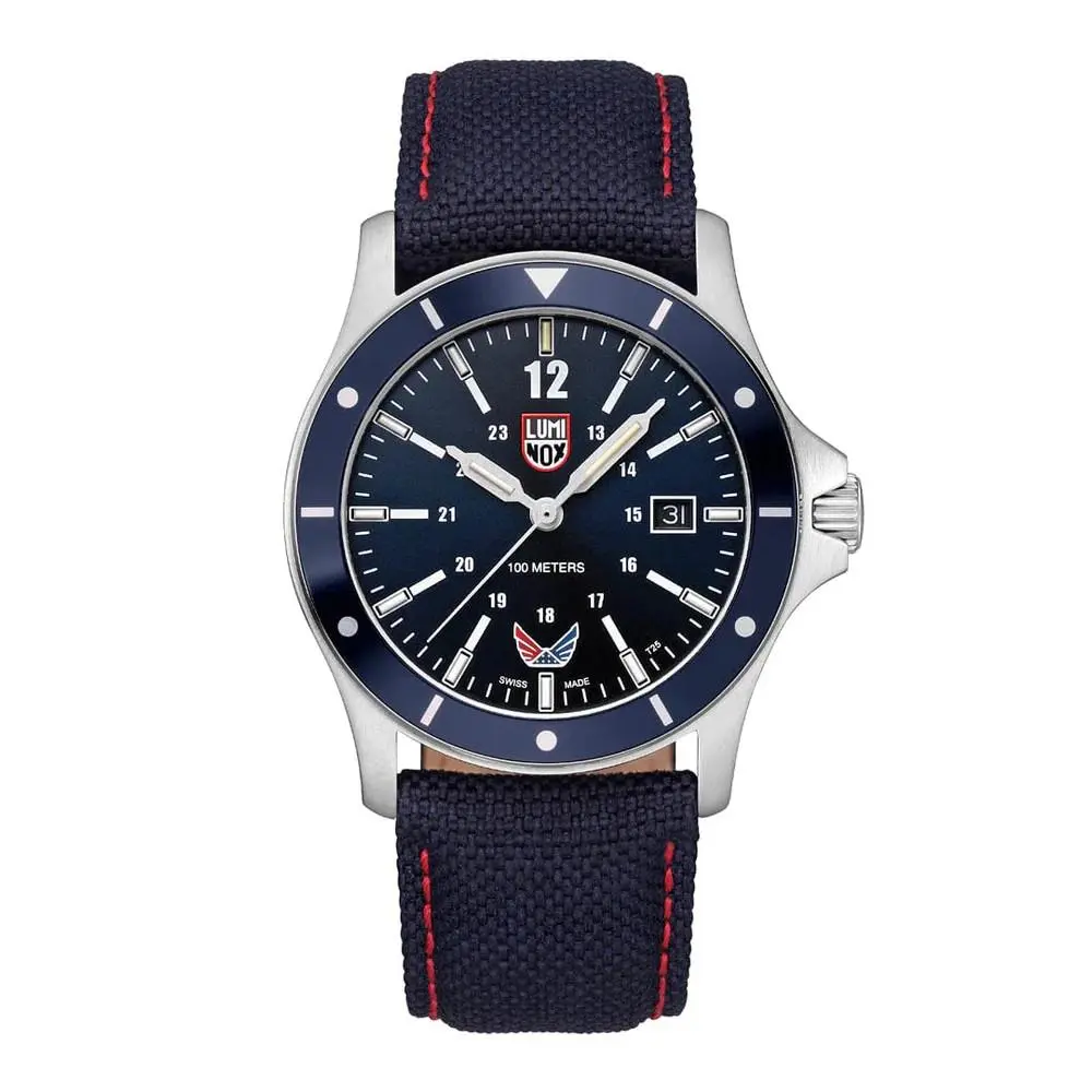 Luminox Volition America Blue Valor Dress Swiss Made Watch 42 mm Sku XS.0913.VOL