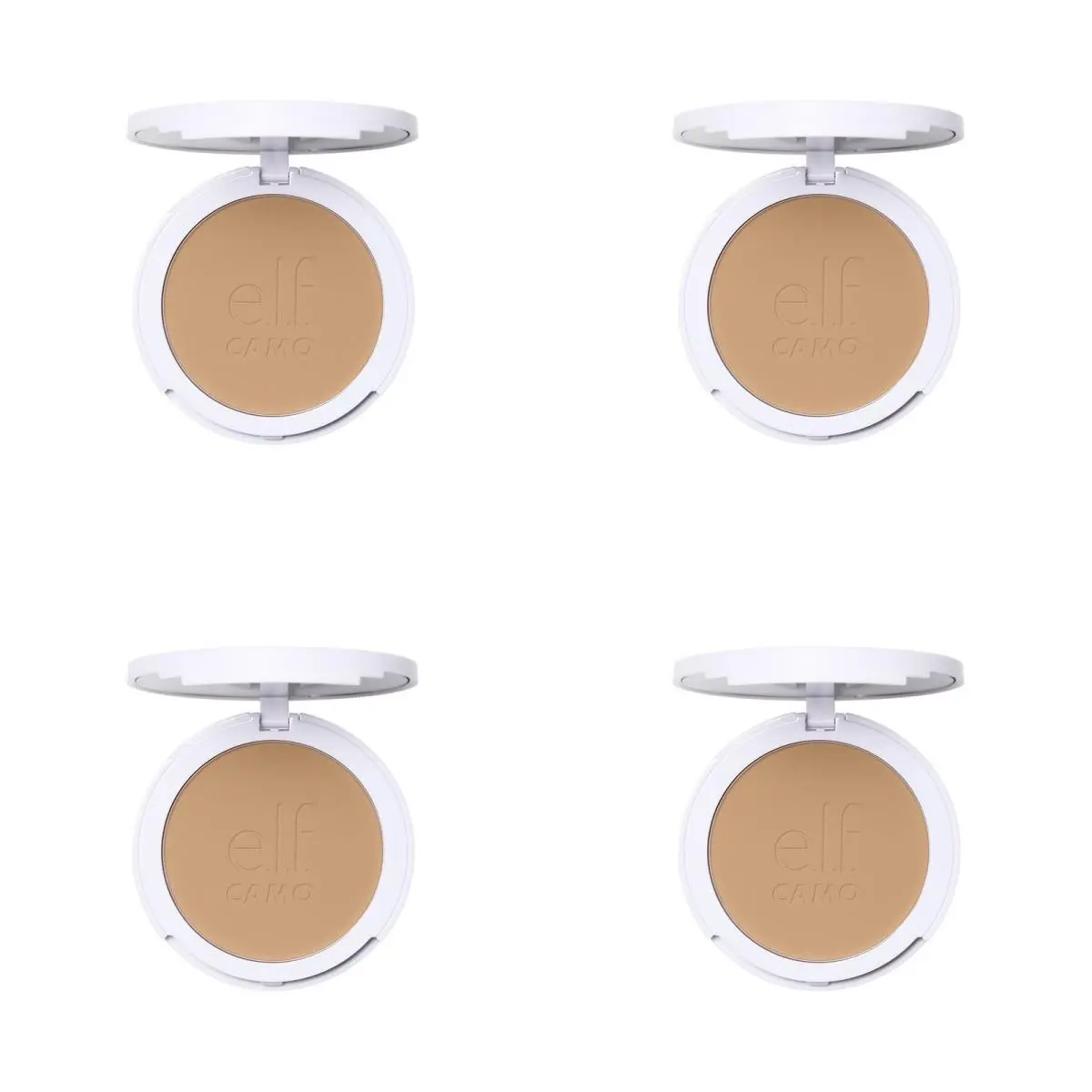 E.l.f. Camo Powder Foundation Medium 310 C Pack of 4
