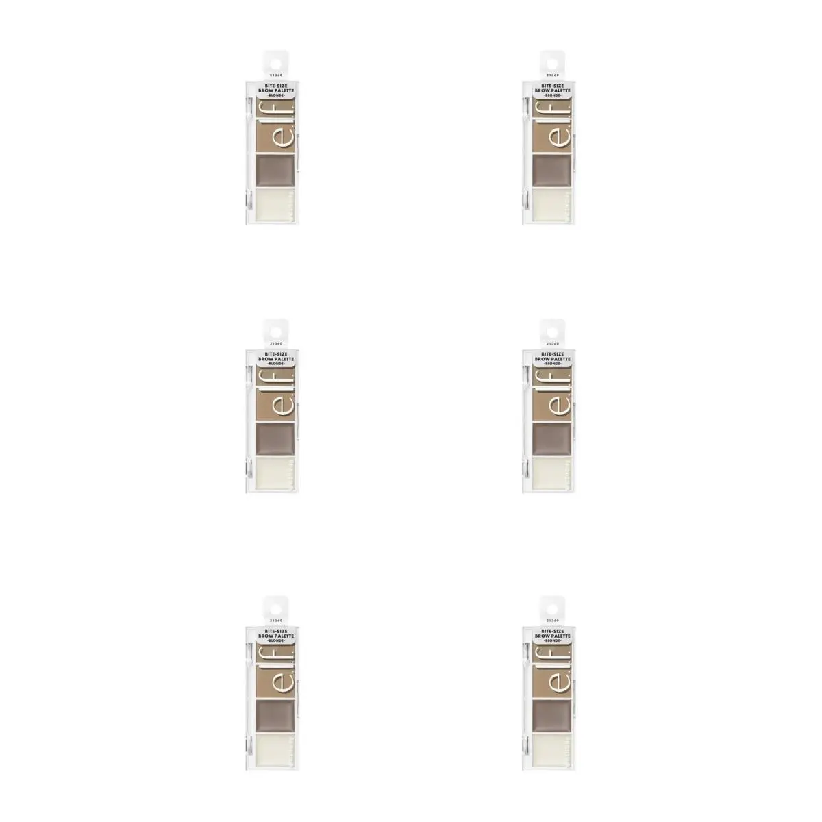 E.l.f. Bite-size Brow Blonde Pack of 6