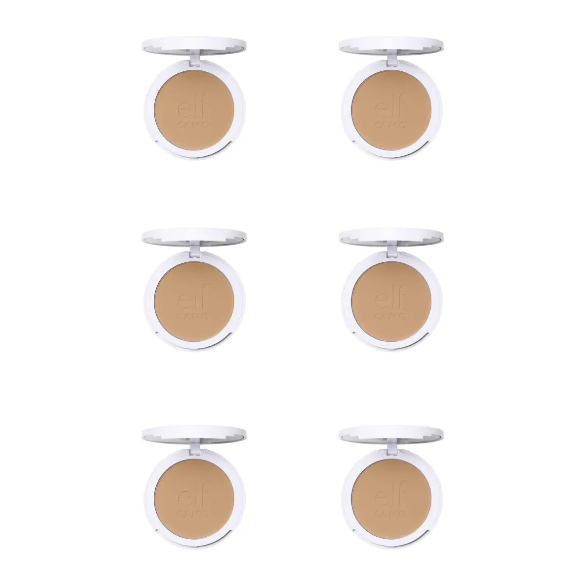 E.l.f. Camo Powder Foundation Medium 310 C Pack of 6
