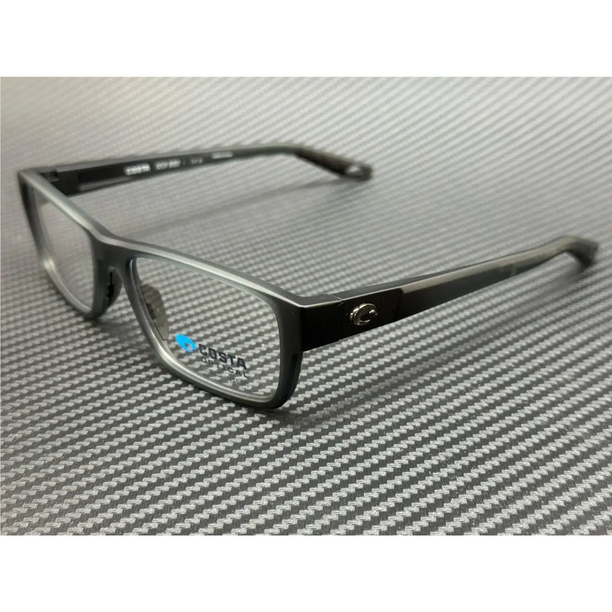 Costa Del Mar 6A8023 02 Matte Smoke Men`s 55 mm Eyeglasses