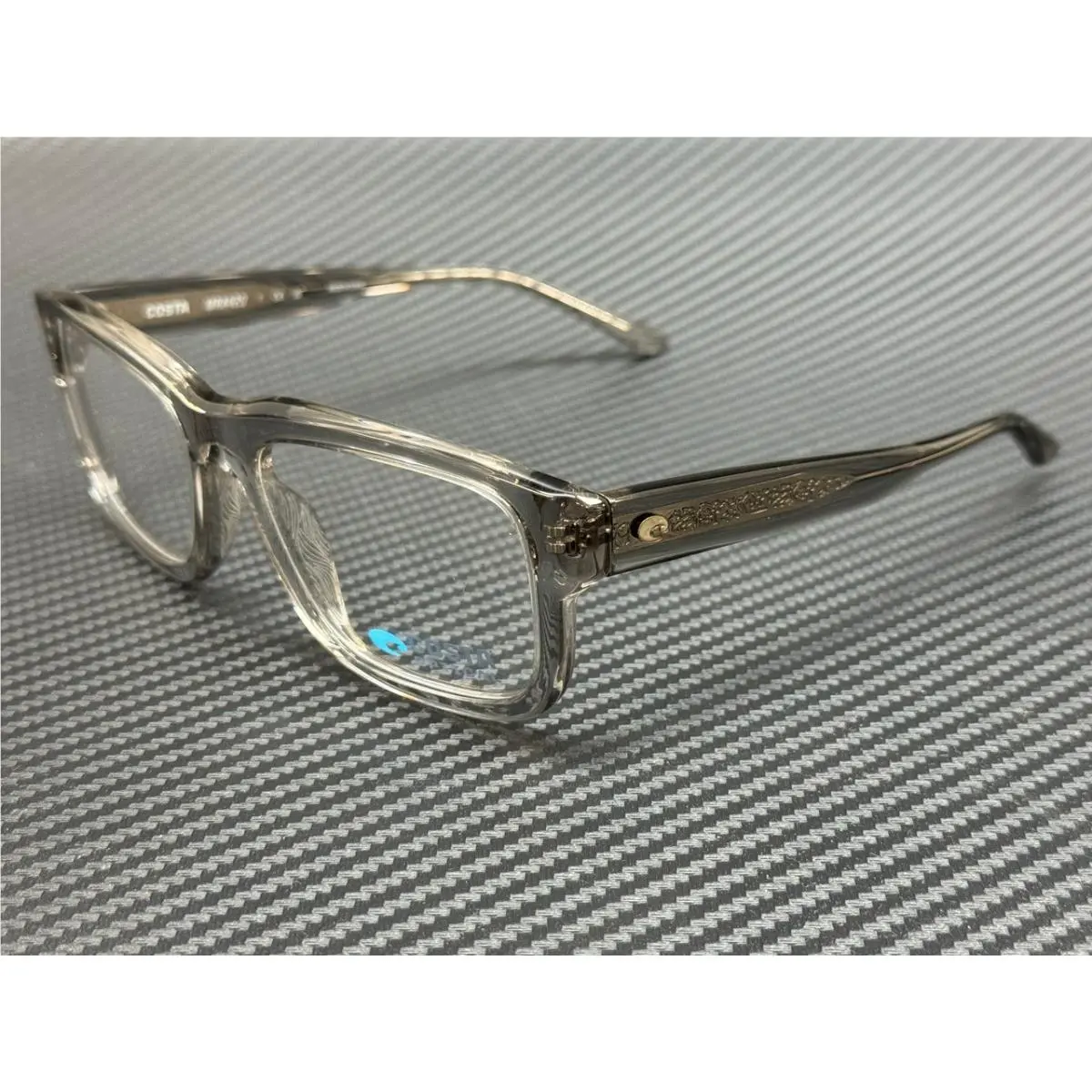 Costa Del Mar 6A2008 01 Smoke Crystal Unisex 54 mm Eyeglasses