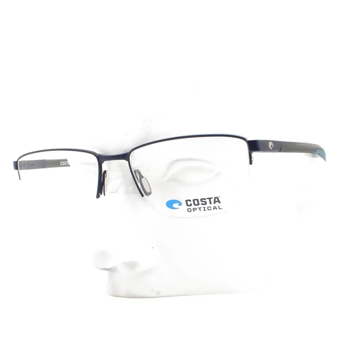 Costa Del Mar Bimini Road 310 Eyeglasses Glasses Matte Blue Titanium with Case