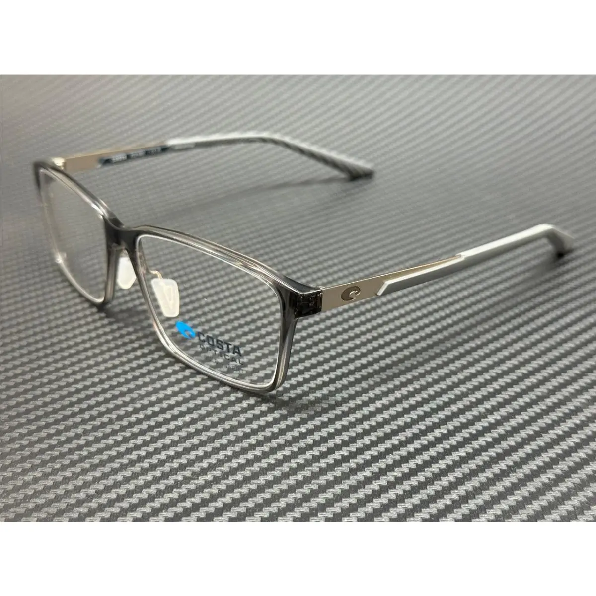 Costa Del Mar 6A8012 02 Pcr 400 Smoke Crystal Men`s 55 mm Eyeglasses