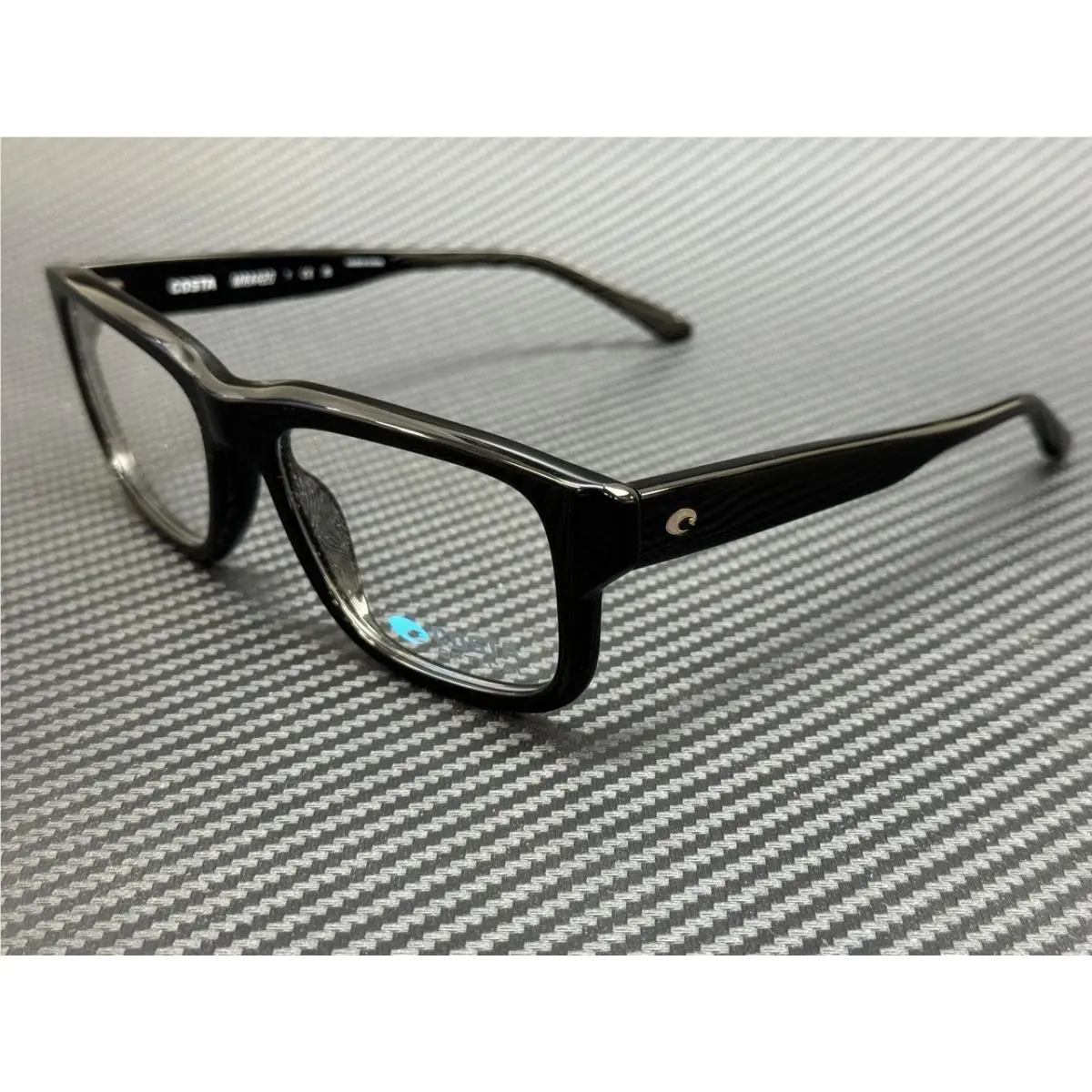 Costa Del Mar 6A2008 02 Black Unisex 54 mm Eyeglasses