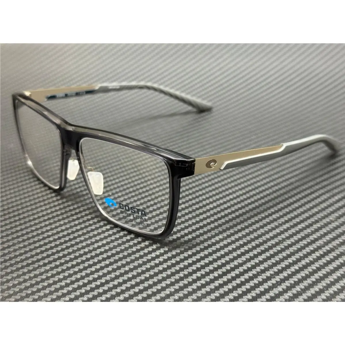 Costa Del Mar 6A8029 02 Smoke Crystal Men`s 55 mm Eyeglasses