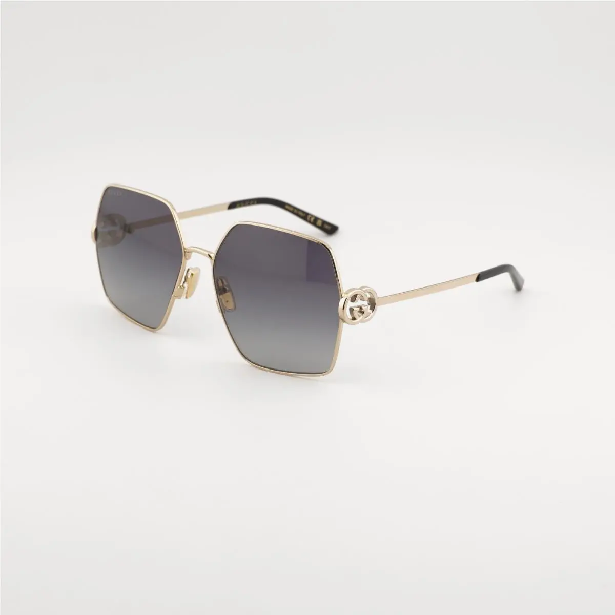GG2163S 001 Gold/grey Gradient 61-16-135 Sunglasses by Gucci