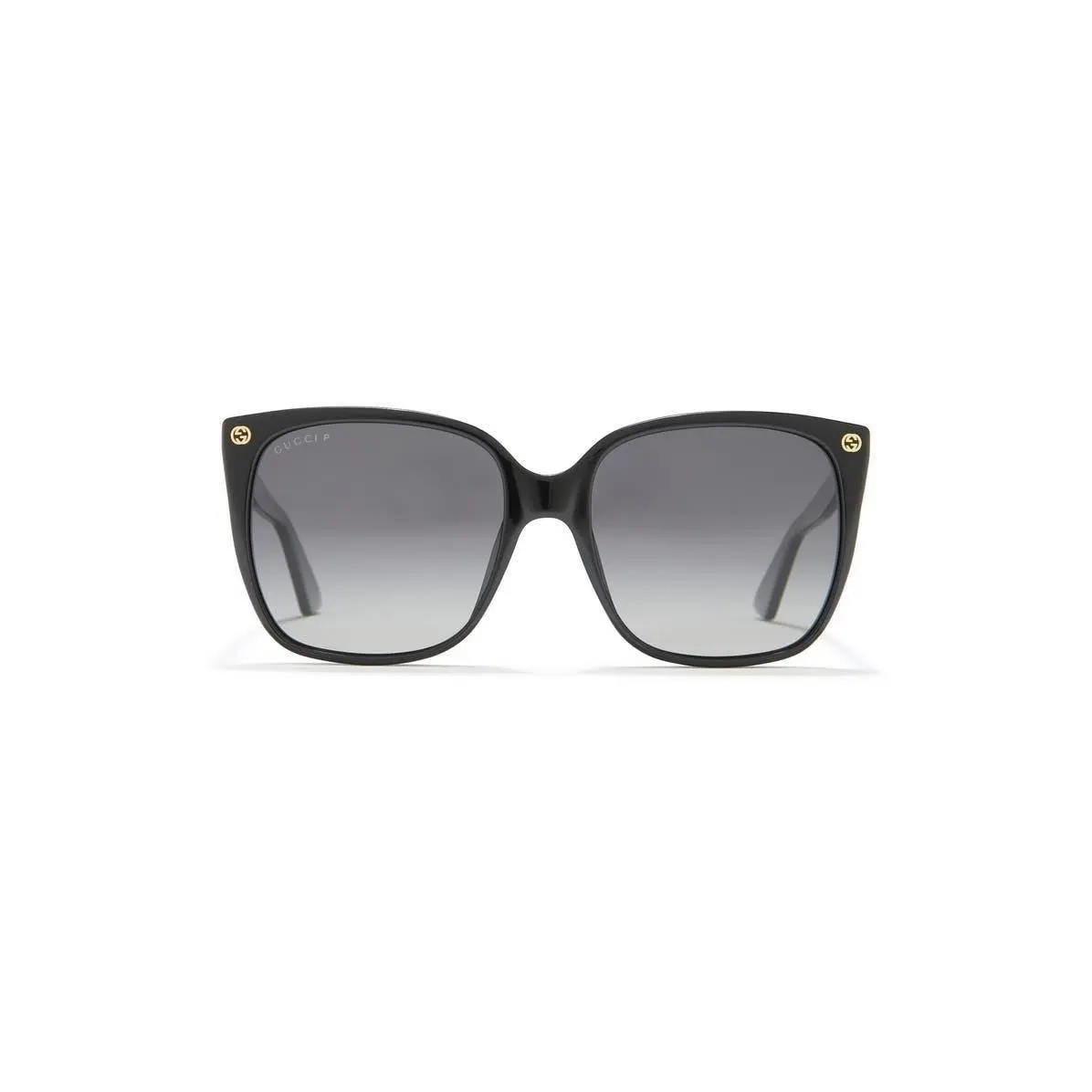 Gucci Women 57mm Cat Eye Sunglasses Black Black Grey