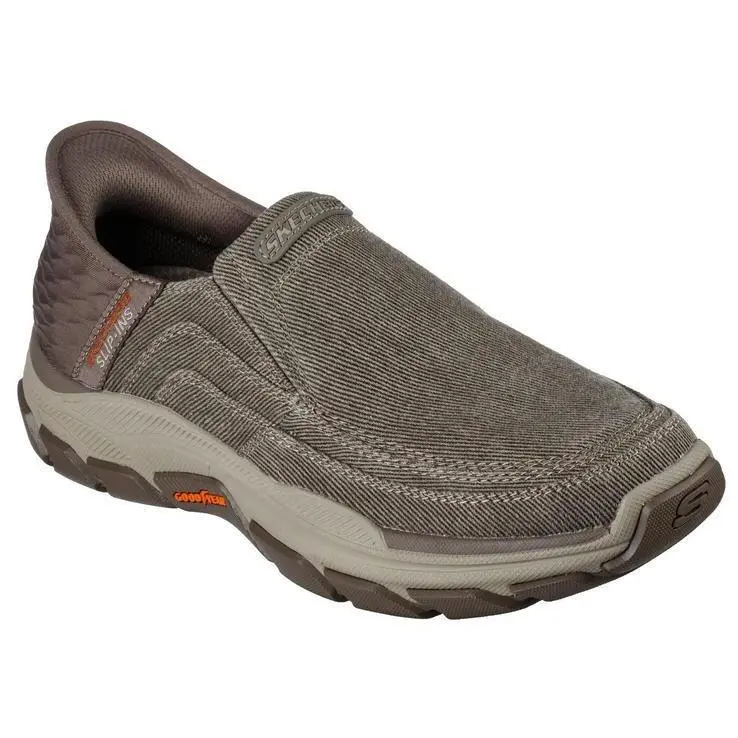 Skechers Men`s Casual Canvas Slip-ins Goodyear® Sole Medium Extra Wide Eeee