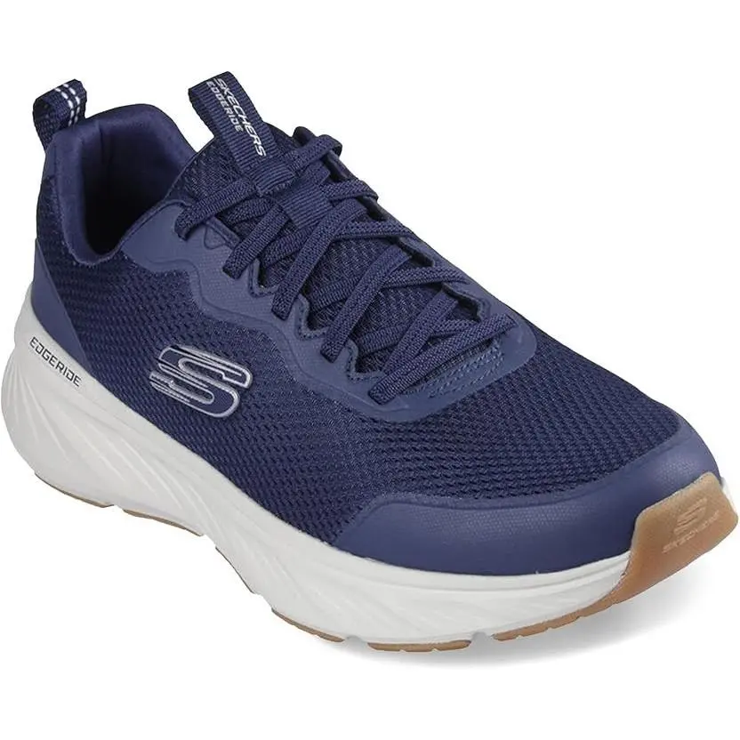 Extra Wide Fit Man Skechers Relaxed Fit Sneaker Shoe 232835 Navy/white