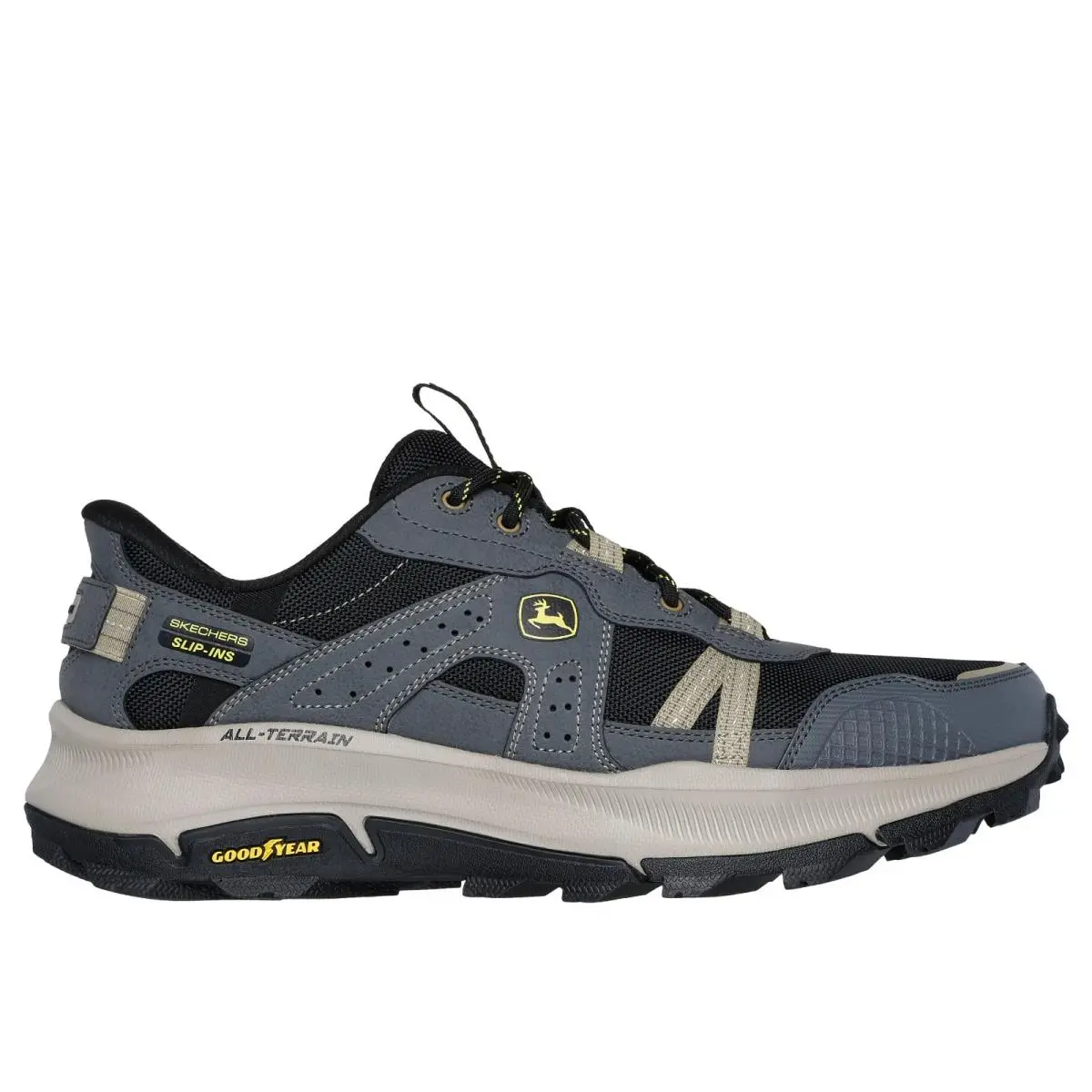 John Deere Skechers Shoes Men Slipins Outdoor Relaxed Fit Comfort Leather 256009