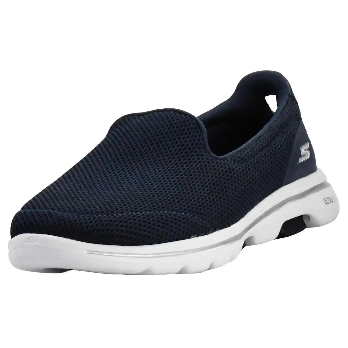 Skechers Women`s Go Walk 5`` Sneaker Black/white 8