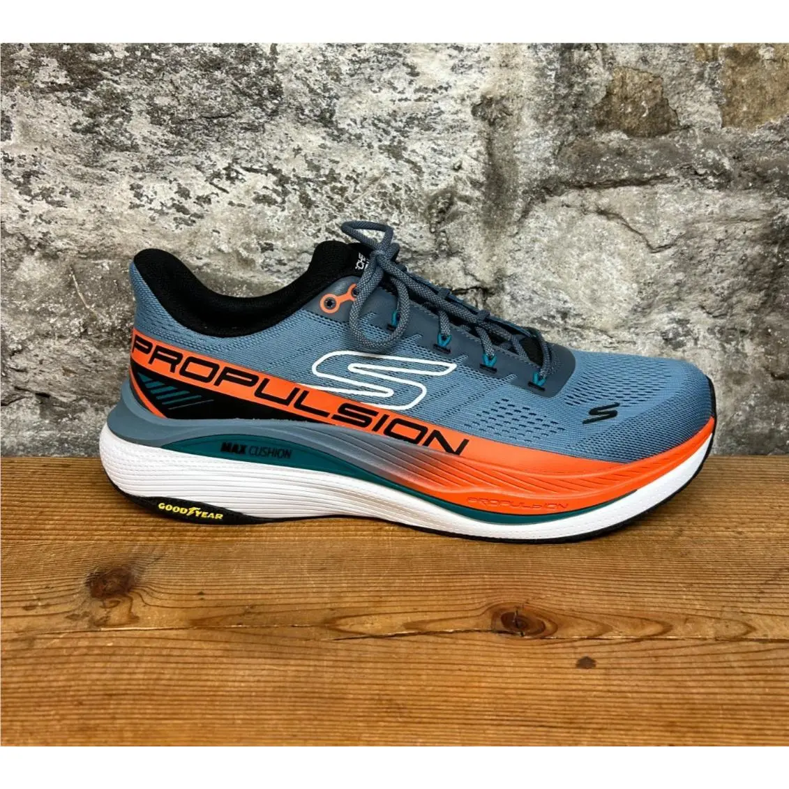 Skechers Max Cushioning Propulsion 220509 Slate Men Running Sz 11 13