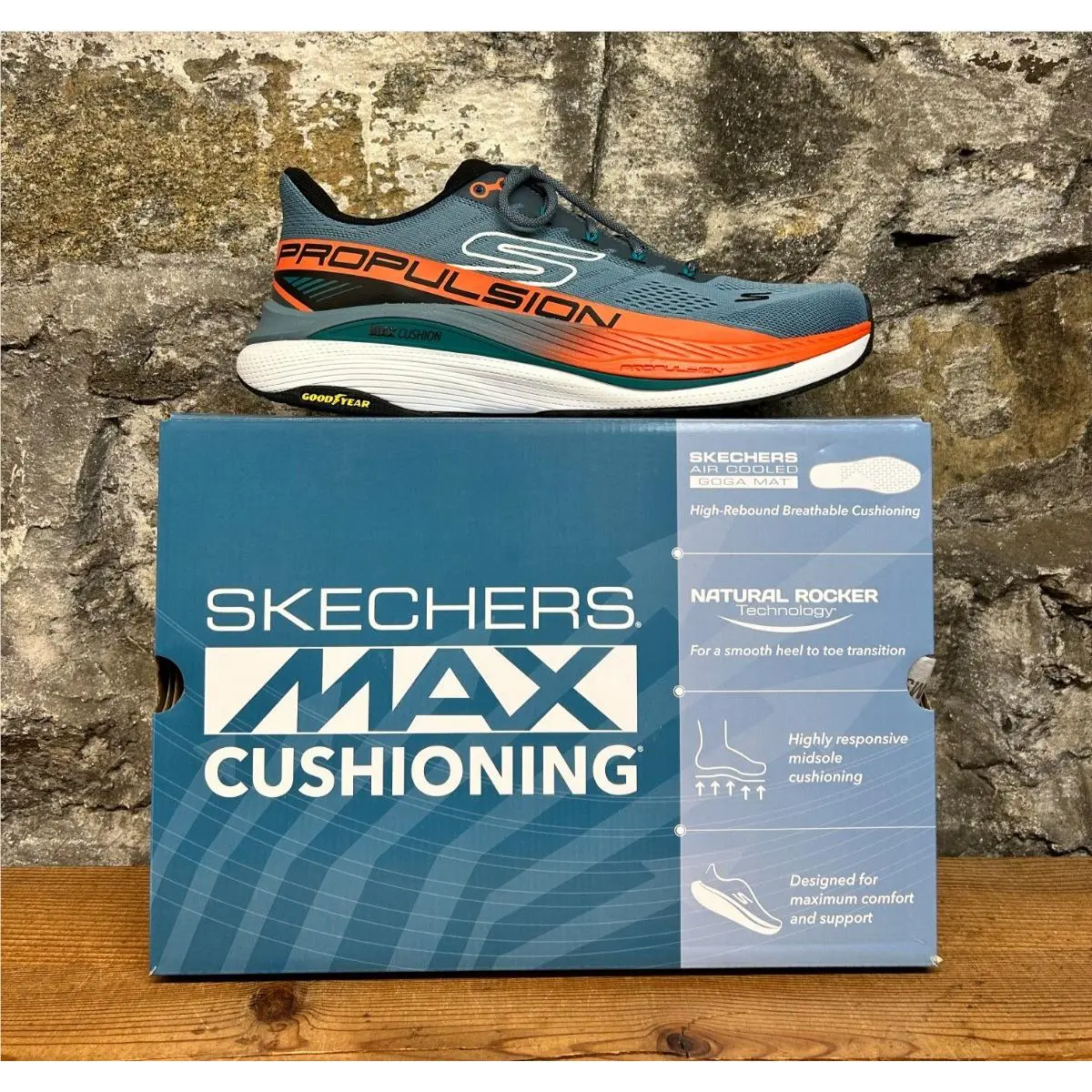 Skechers shoes - Max Cushioning Propulsion - Max Cushioning Propulsion - 220509 - Slate 6